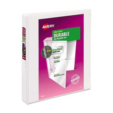Avery Dennison BNDR, DURBLE VIEW 1 IN, WHT 17012